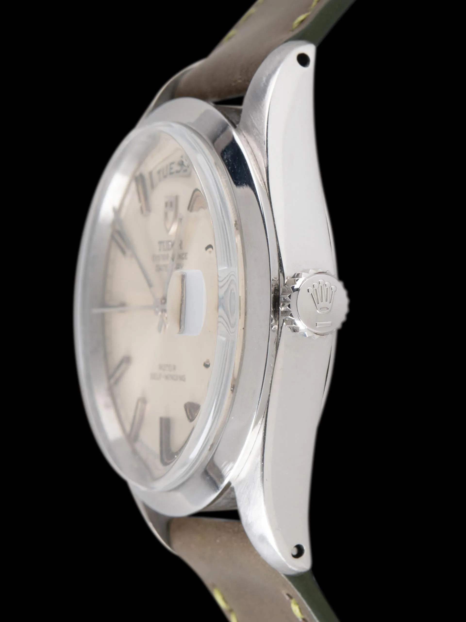 "Jumbo" 1969 Tudor Date-Day (Ref. 7017/0) Silver Dial