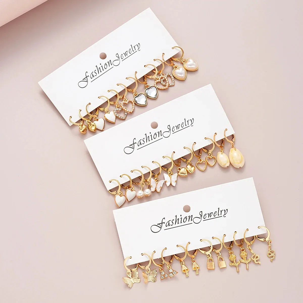 Radiant Luxury: 73-Piece Gold-Plated Jewelry Set