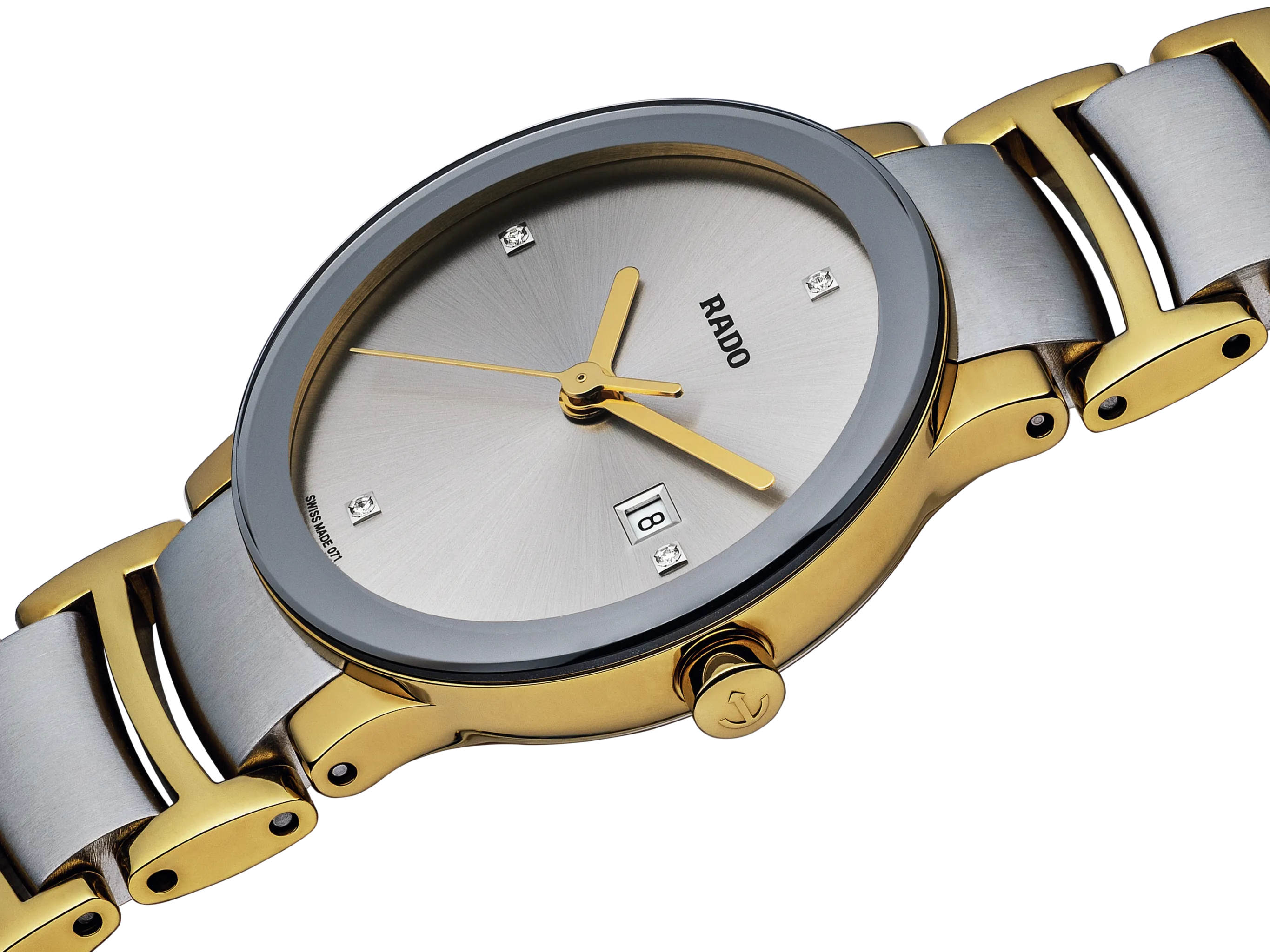 Rado Centrix Silver Dial Women 38mm