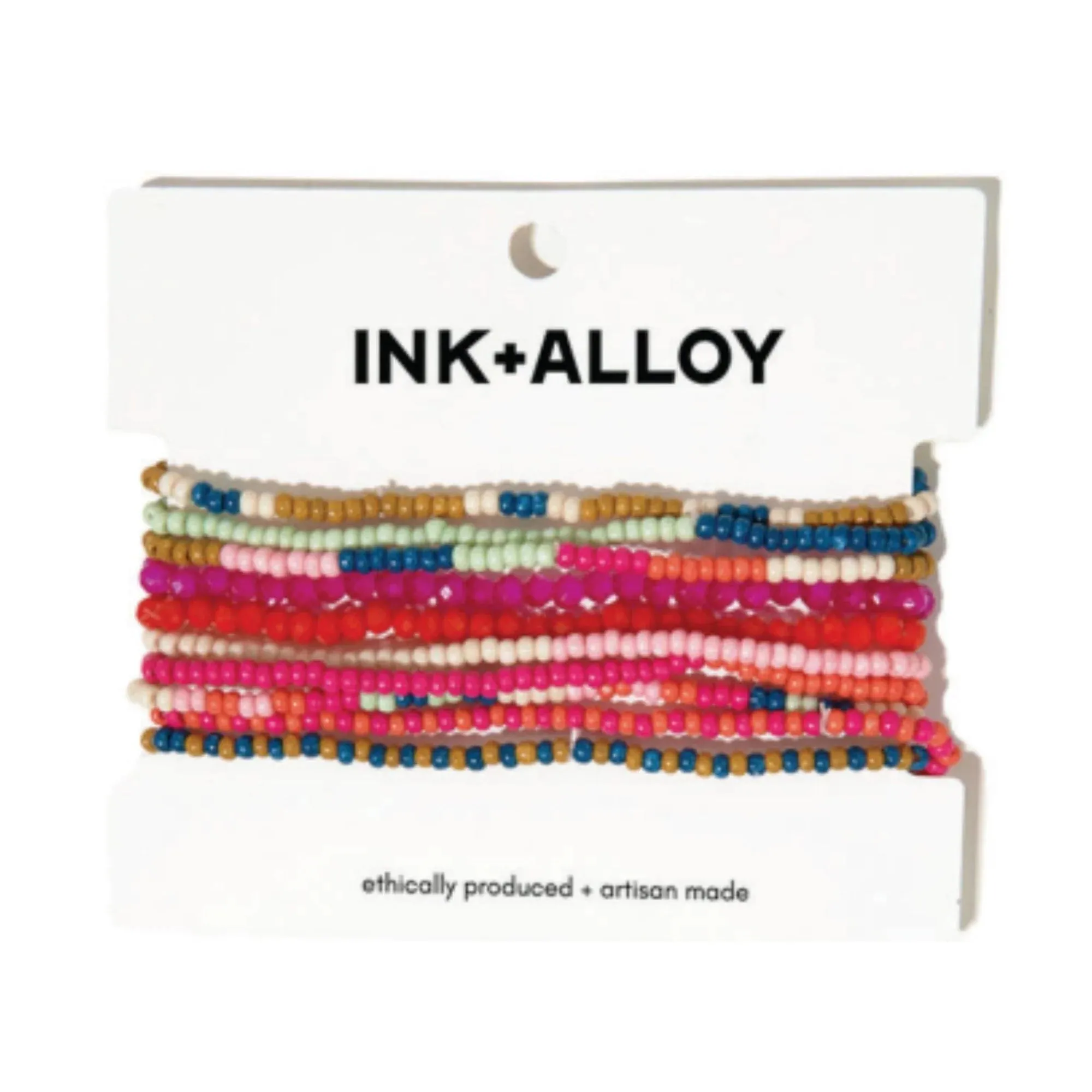Rainbow 10 Strand Stretch Bracelets