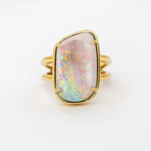 Rainbow Boulder Opal One of A Kind