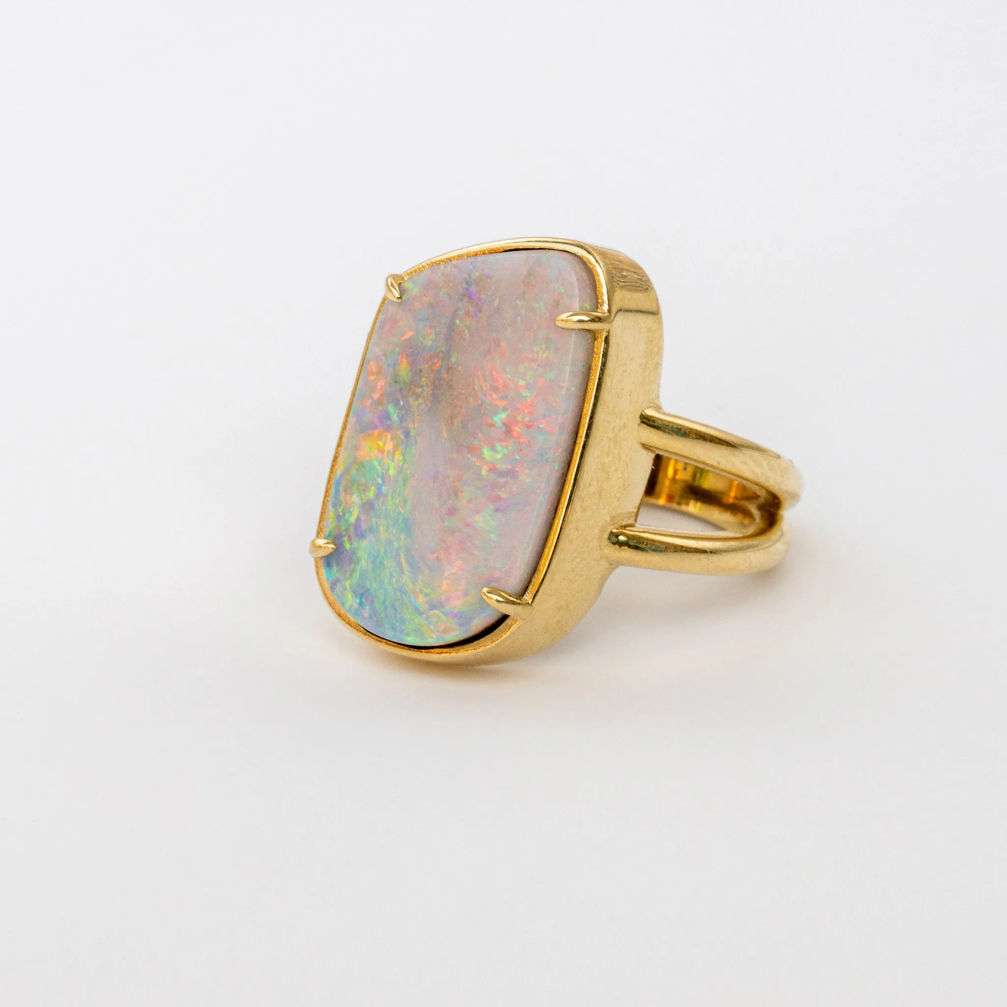 Rainbow Boulder Opal One of A Kind