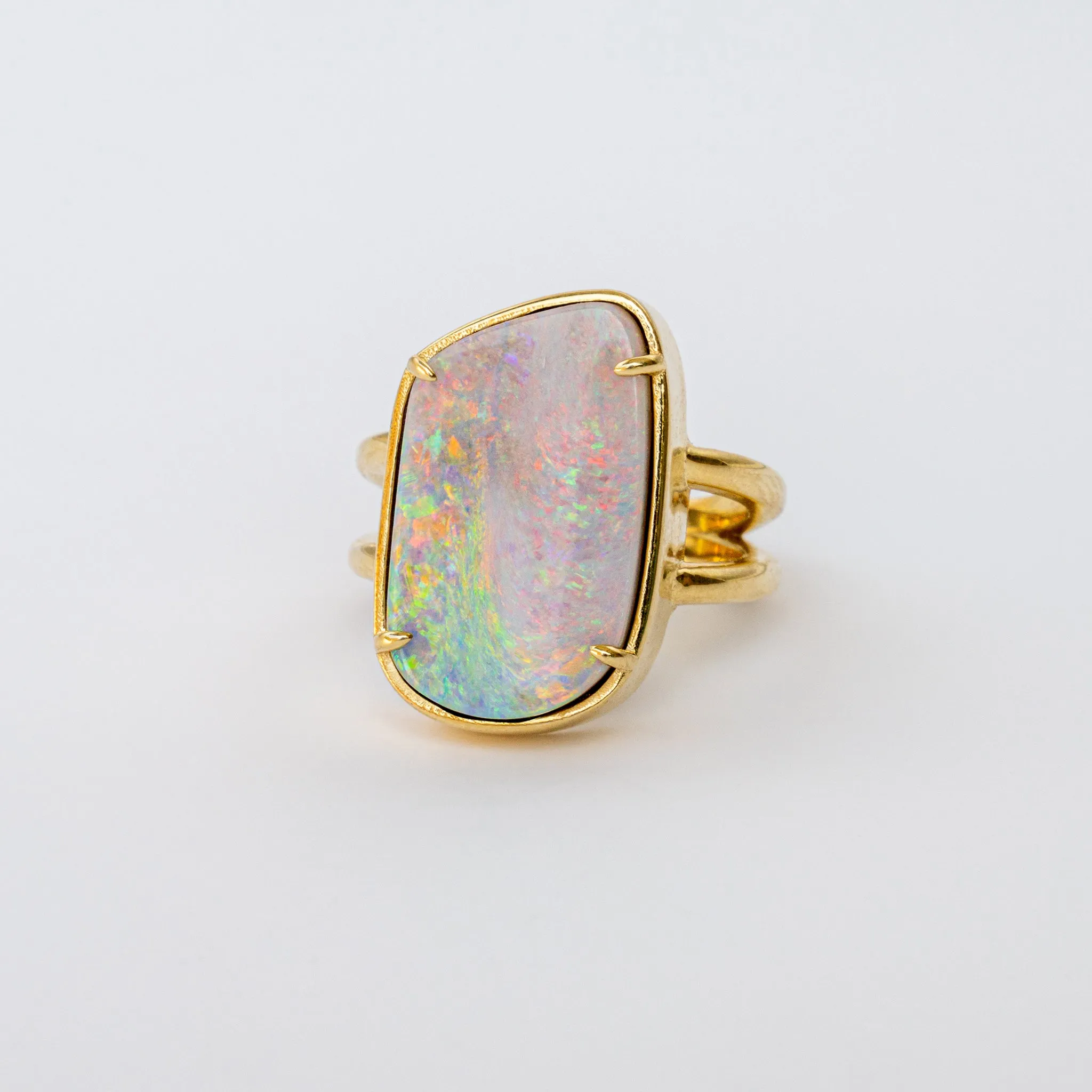 Rainbow Boulder Opal One of A Kind