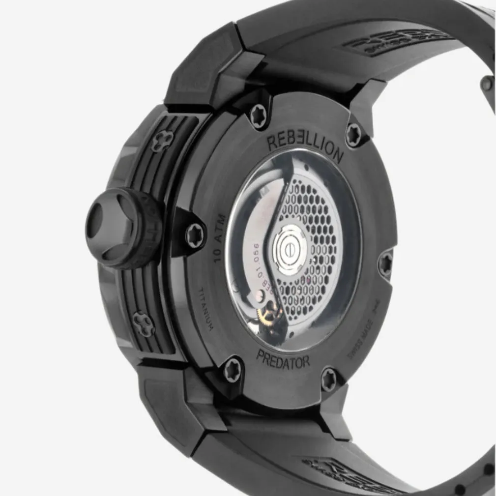 Rebellion Predator APNEA Titanium Automatic Men's Watch RB.PAP.3H.TB.PU