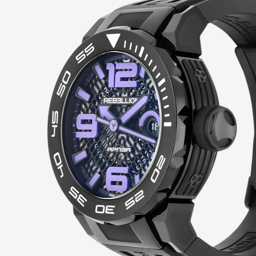 Rebellion Predator APNEA Titanium Automatic Men's Watch RB.PAP.3H.TB.PU