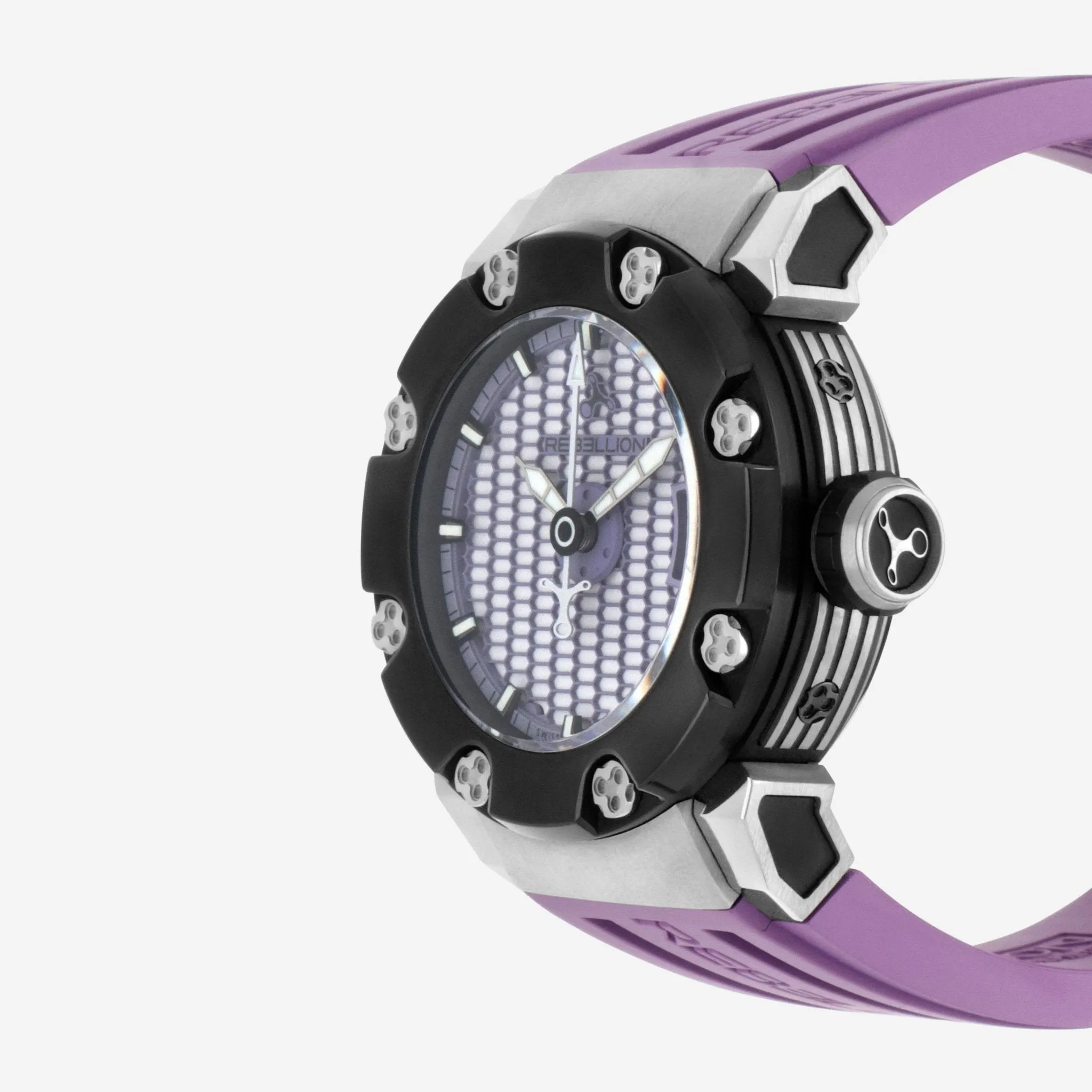 Rebellion Predator S 3H Titanium Automatic Men's Watch RB.PRS.3H.TITB.PU