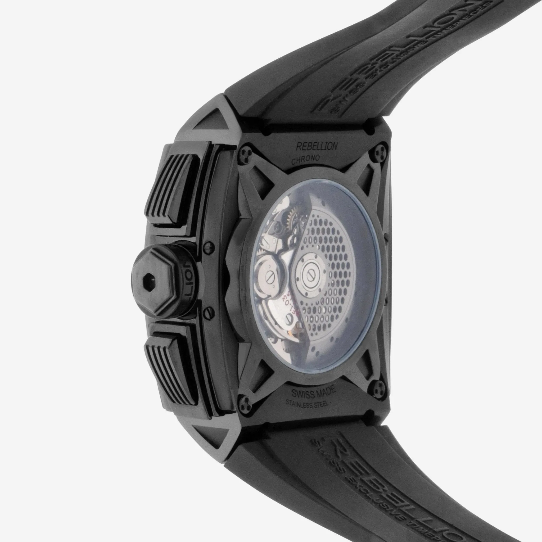 Rebellion RE1 2.0 Chronograph Titanium Automatic Men's Watch RB.RE12.CH.TB.BKG
