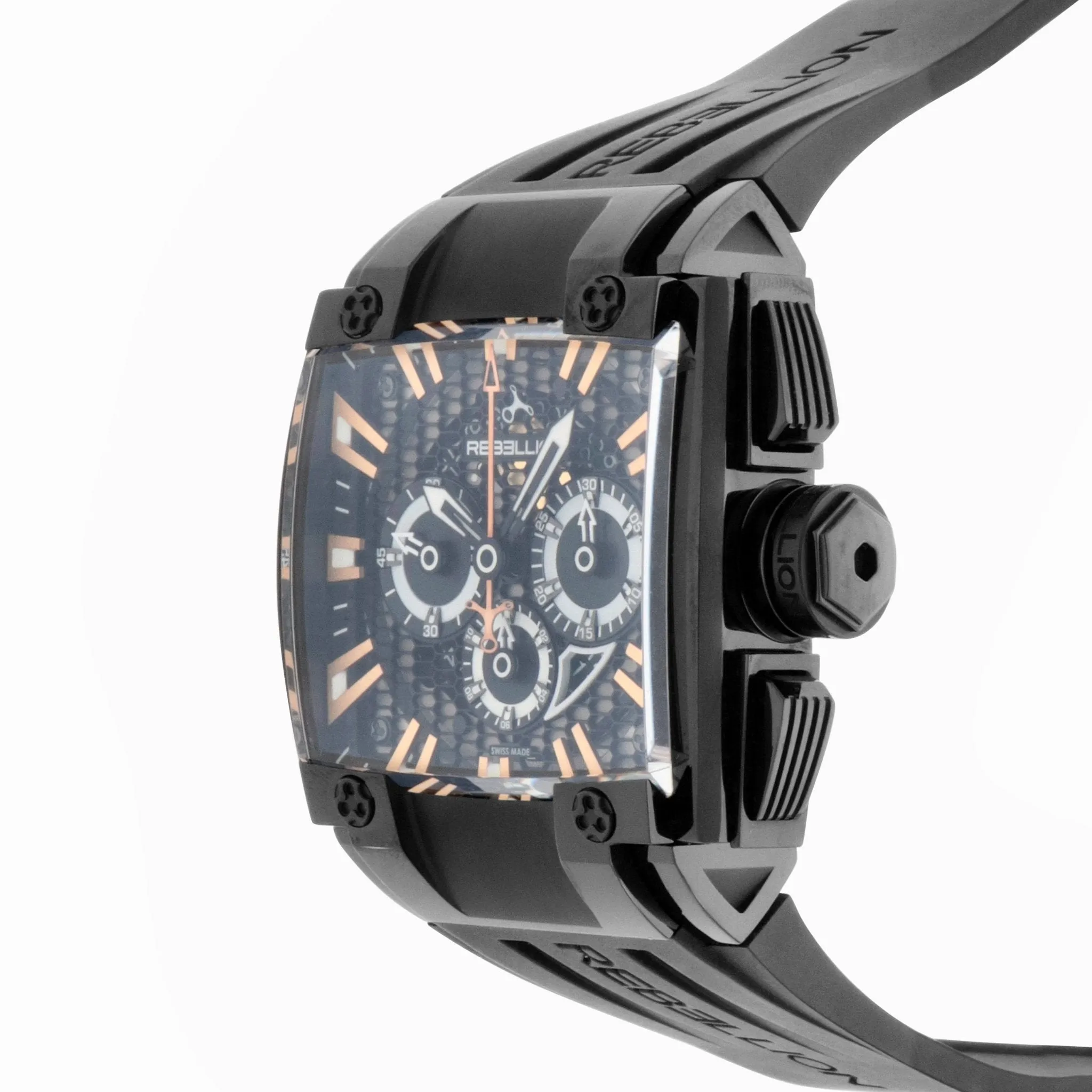 Rebellion RE1 2.0 Chronograph Titanium Automatic Men's Watch RB.RE12.CH.TB.BKG