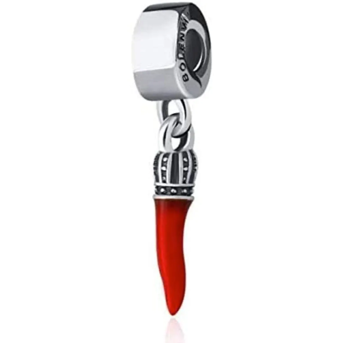 Red Chili Pepper Dangle Pendant Charm
