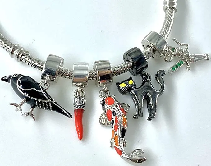 Red Chili Pepper Dangle Pendant Charm