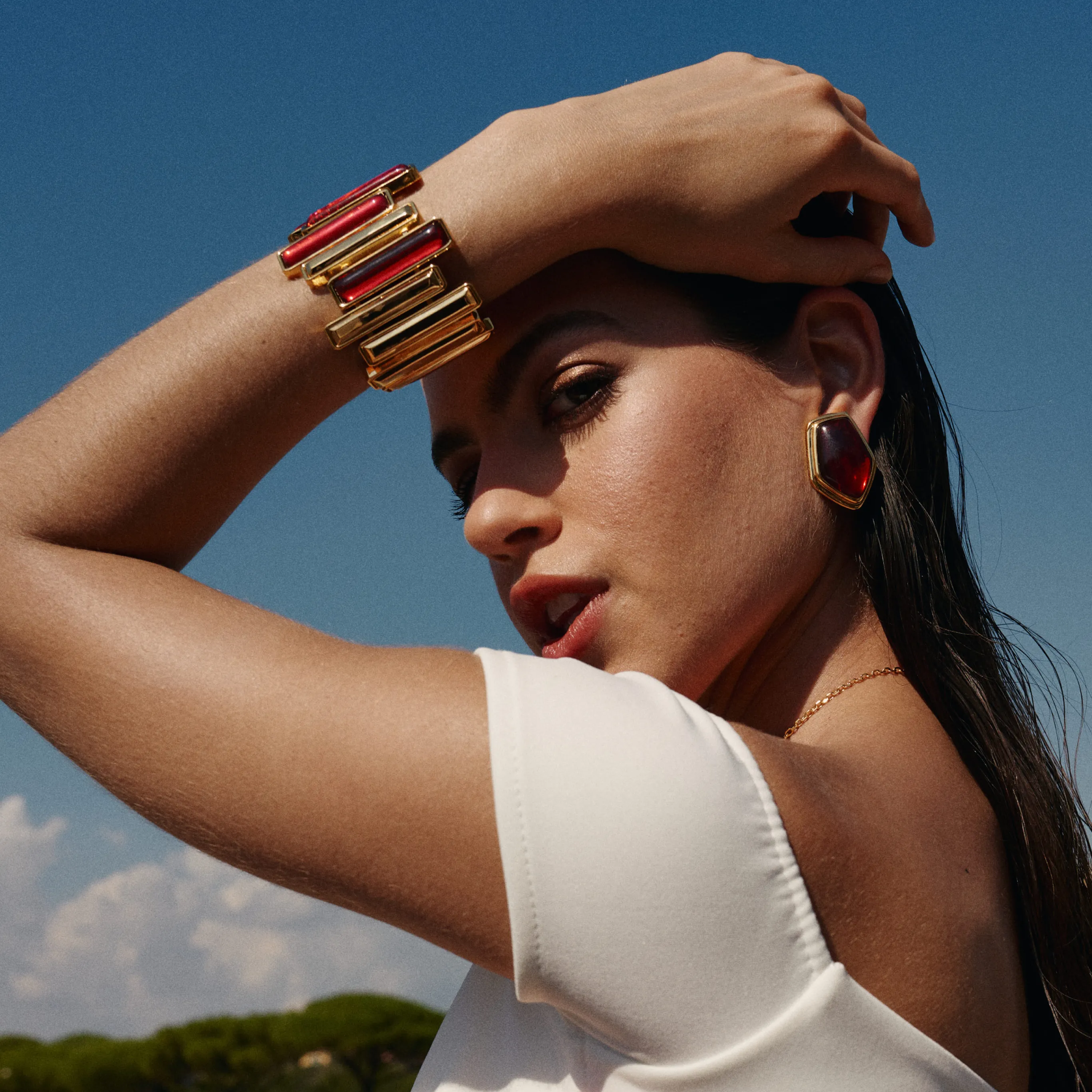 Red Velvet Bangle
