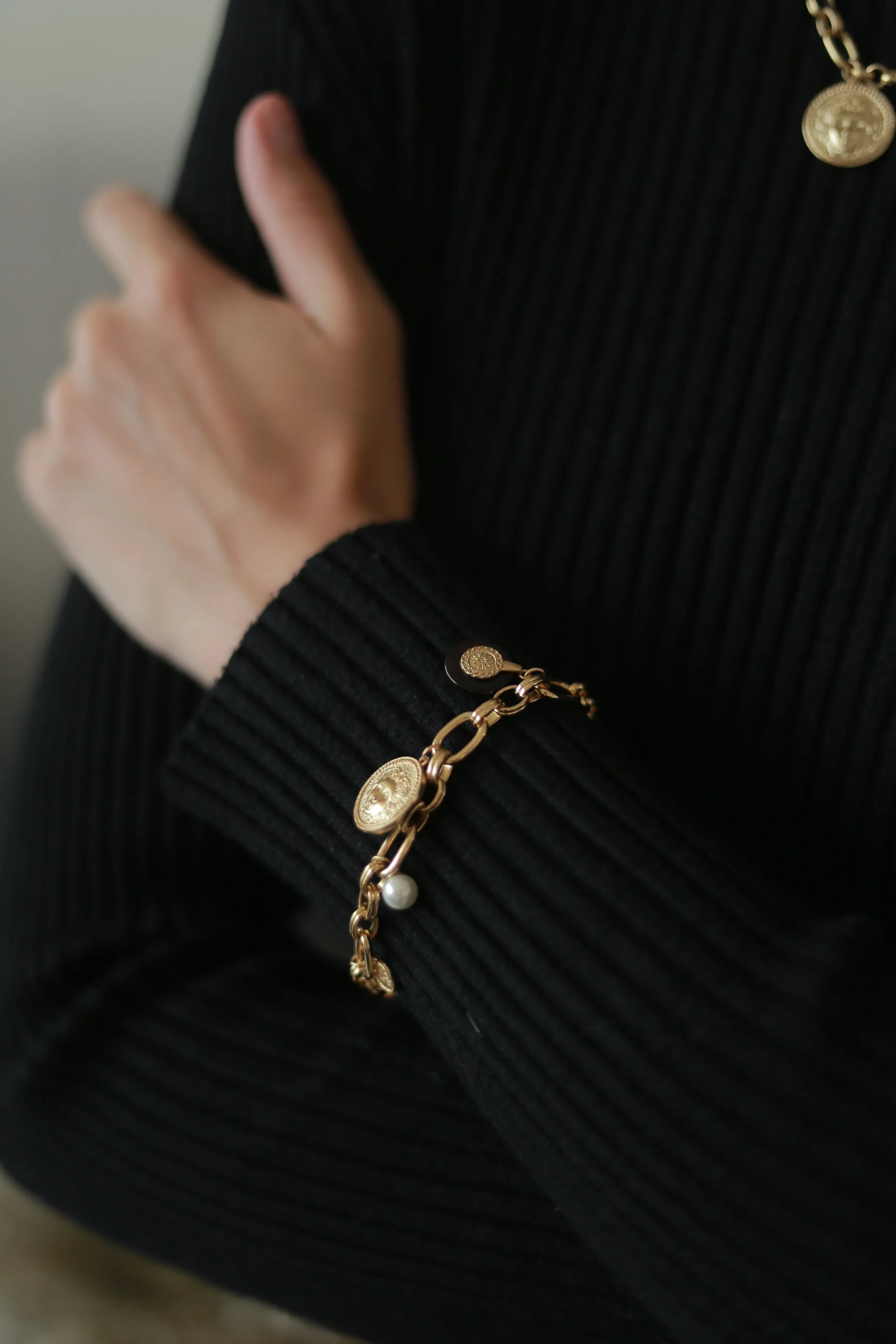 Retro Coin Bracelet