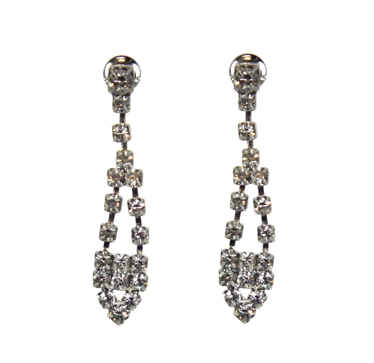 Rhinestone Drop Earrings