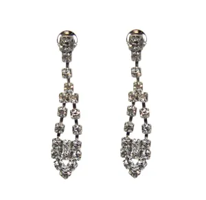 Rhinestone Drop Earrings