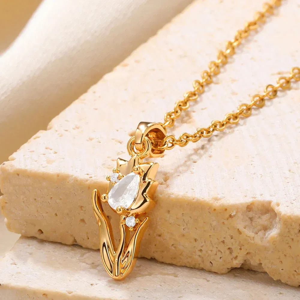Rhinestone Rose Choker Shiny Zircon Sunrise Necklace For Women Gold Color Collar Evil Eyes Jewelry Y2k