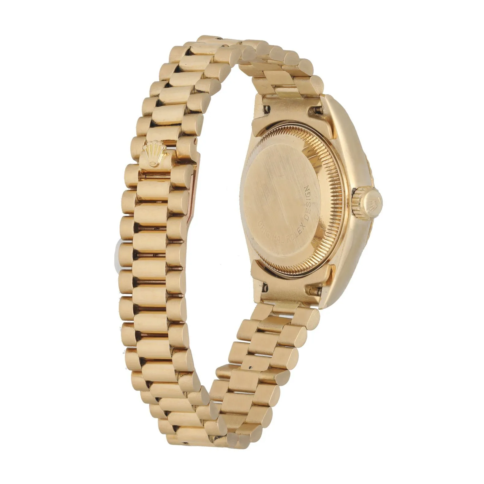 Rolex Datejust 69178 Diamond Dial Yellow Gold Ladies Watch