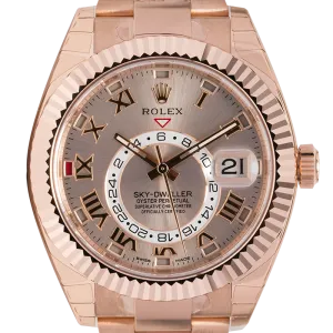 Rolex Sky-Dweller 18ct Everose Gold Sundust Dial 326935
