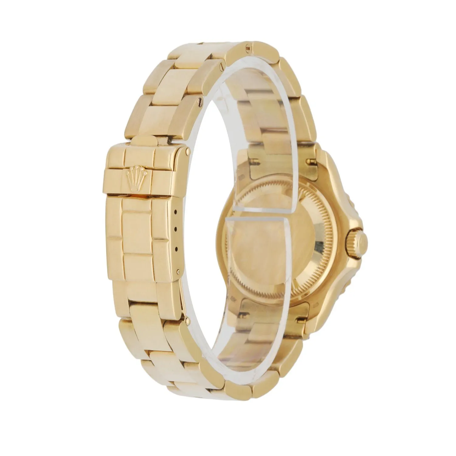 Rolex Yachtmaster 69628 18K Yellow Gold  Ladies Watch