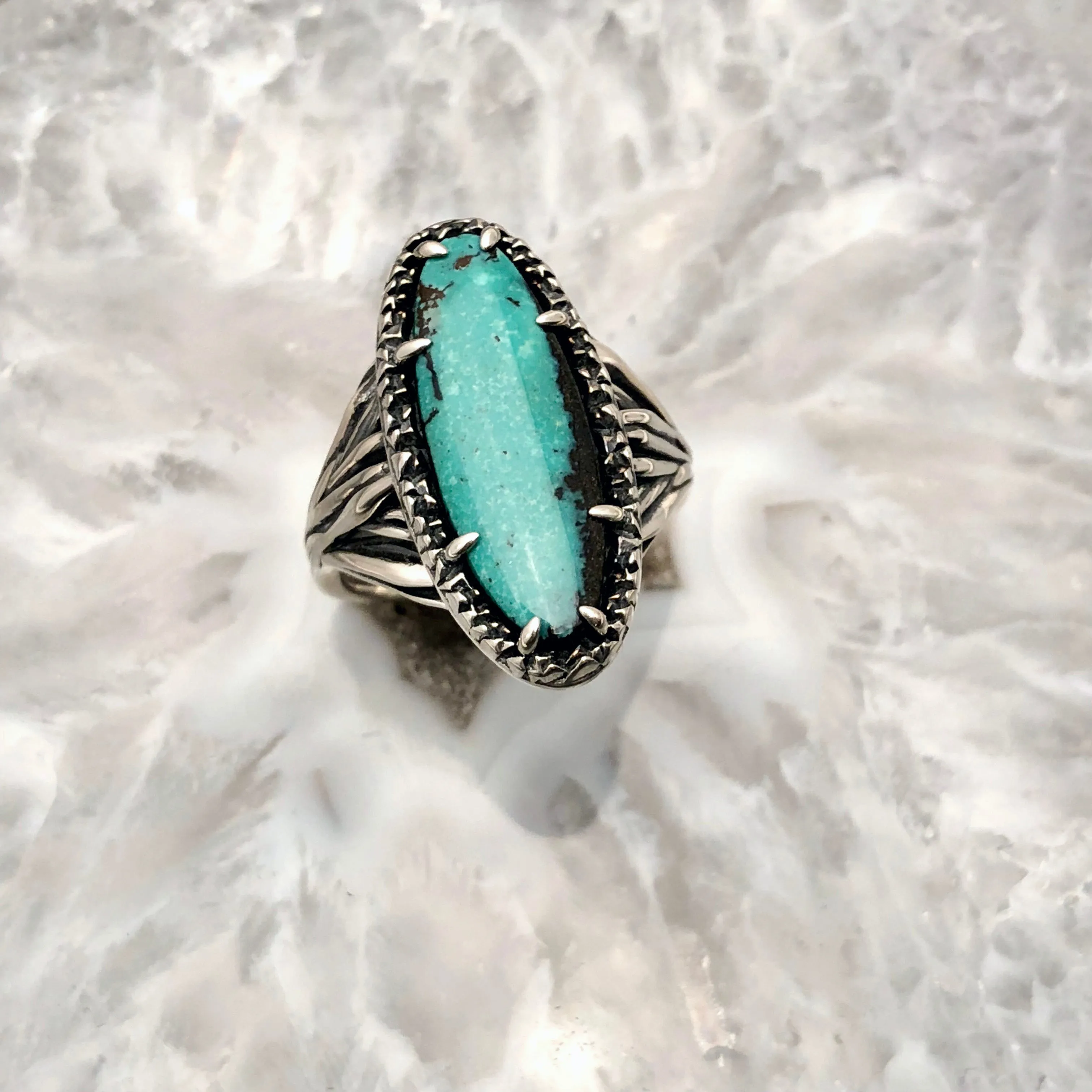 ROOTS TO SEED RING | TURQUOISE