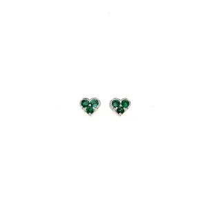 Ruby Earring in .925 Sterling Silver - KST 57122
