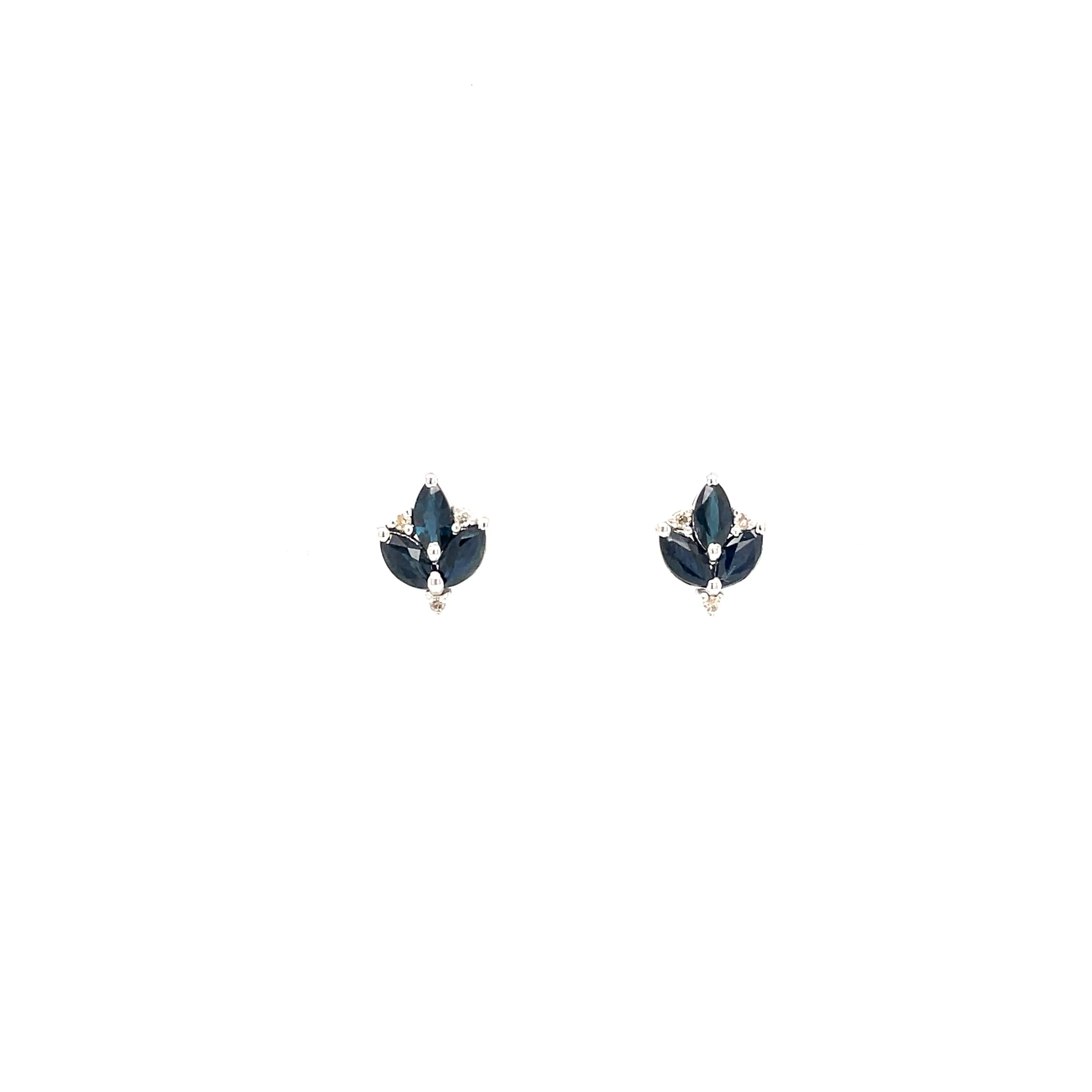 Ruby Earring in .925 Sterling Silver - KST 57319