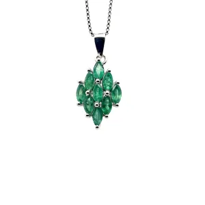 Ruby Pendant  in .925 Sterling Silver - KSP 33210