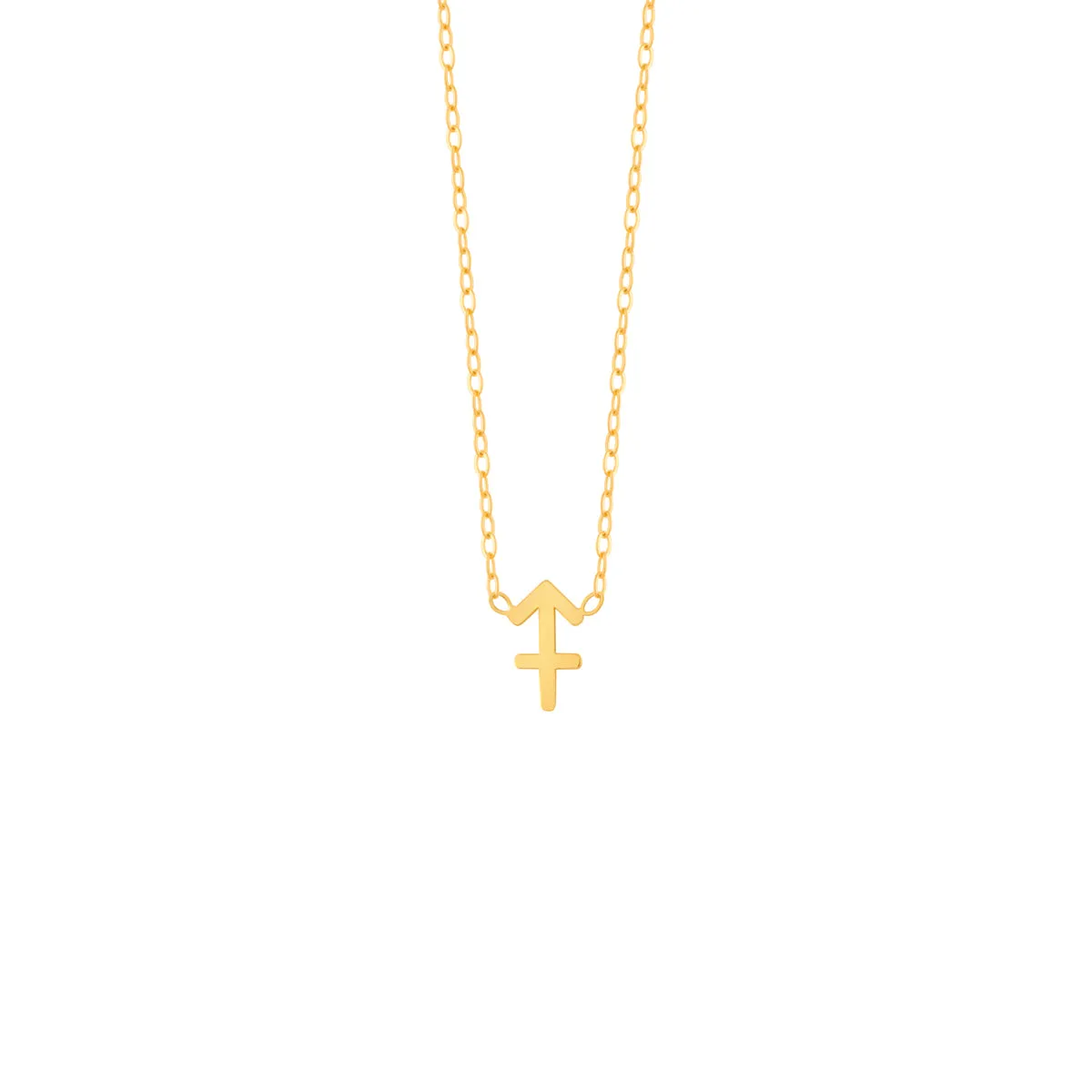 Sagittarius Zodiac Sign Necklace
