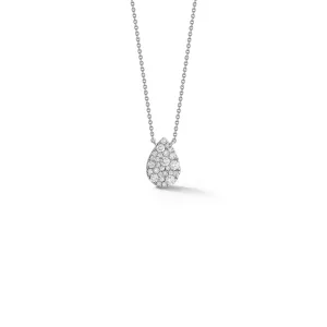 Samantha Lynn Large Diamond Teardrop Necklace