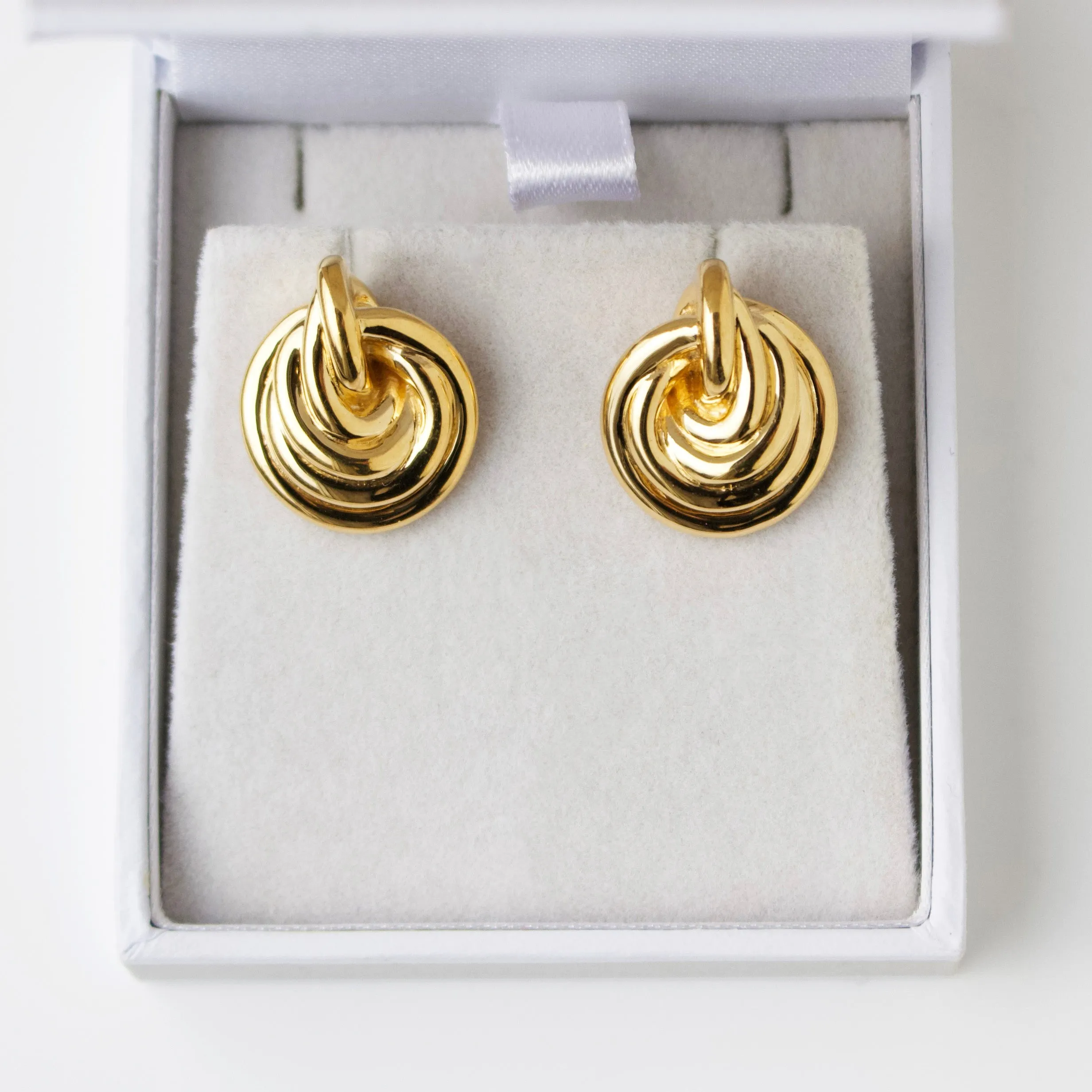 SAMPLE SALE- Twist Statement Stud Earrings
