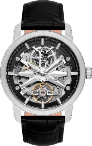 Santa Barbara Polo & Racquet Club Black Dial Automatic Men's Watch - SB.1.10564-2
