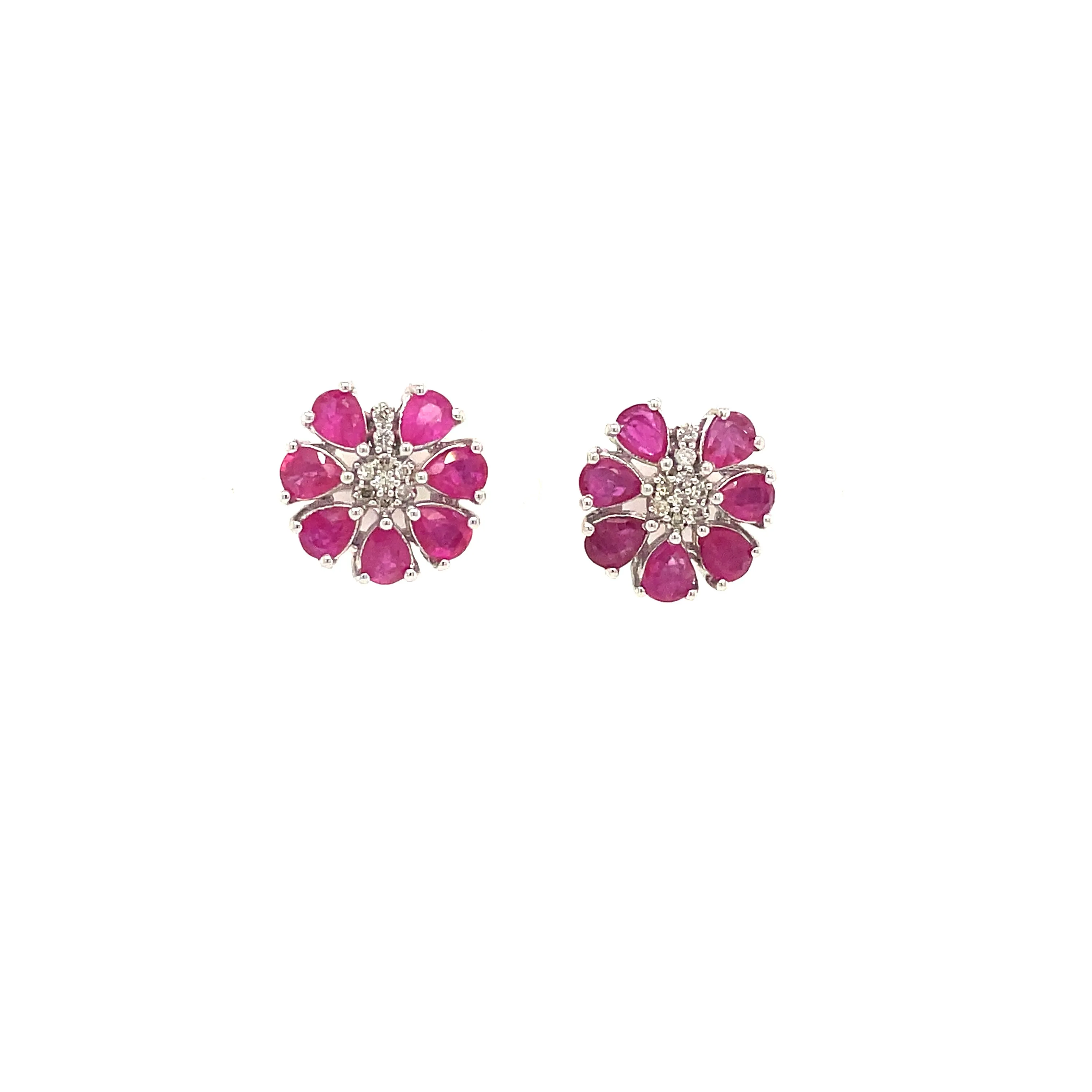 Sapphire Earring in .925 Sterling Silver - KST 58923
