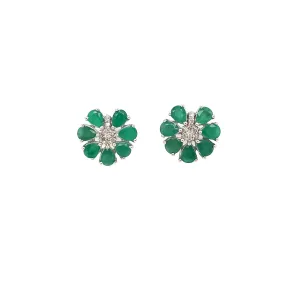 Sapphire Earring in .925 Sterling Silver - KST 58923