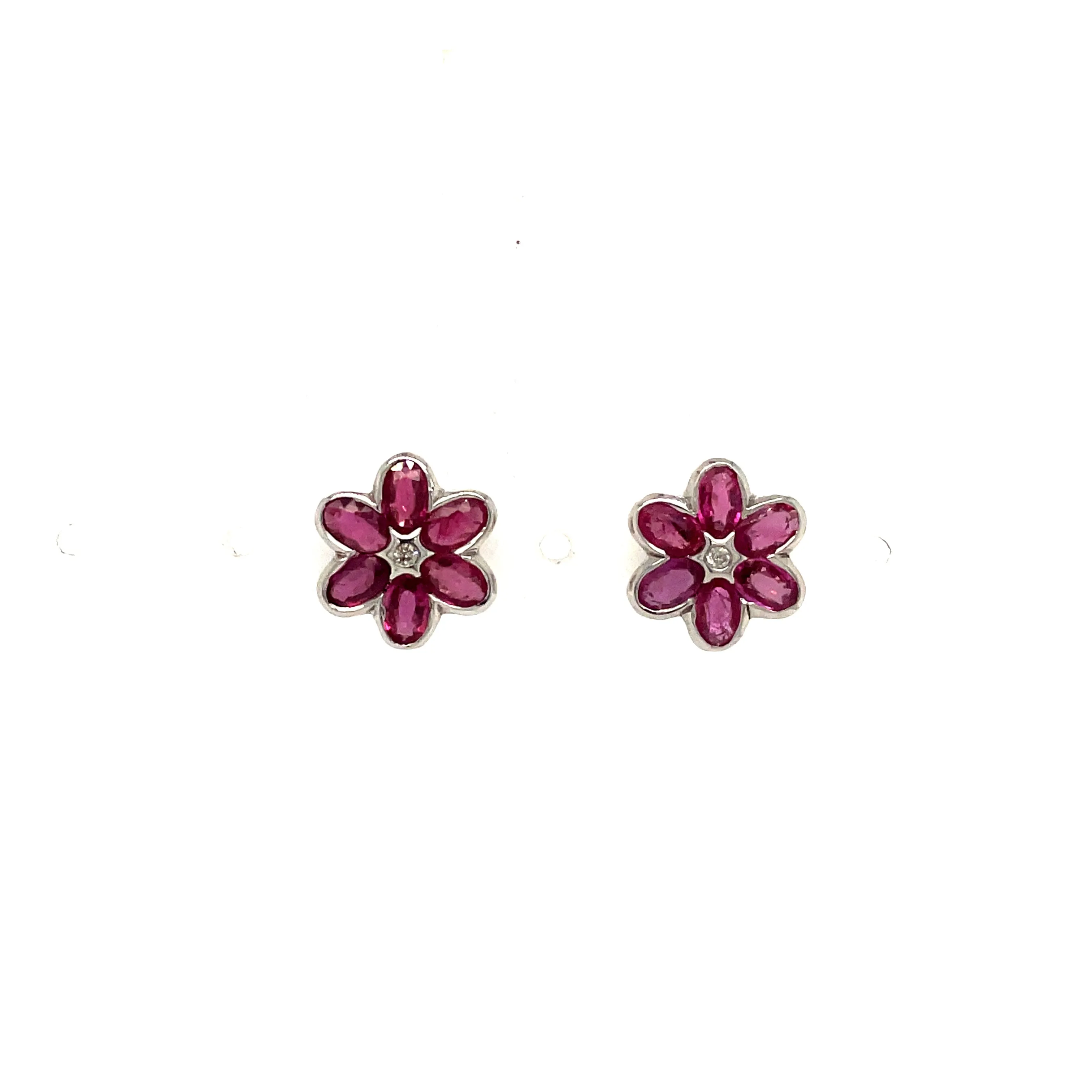Sapphire Earring in .925 Sterling Silver - KST 59513