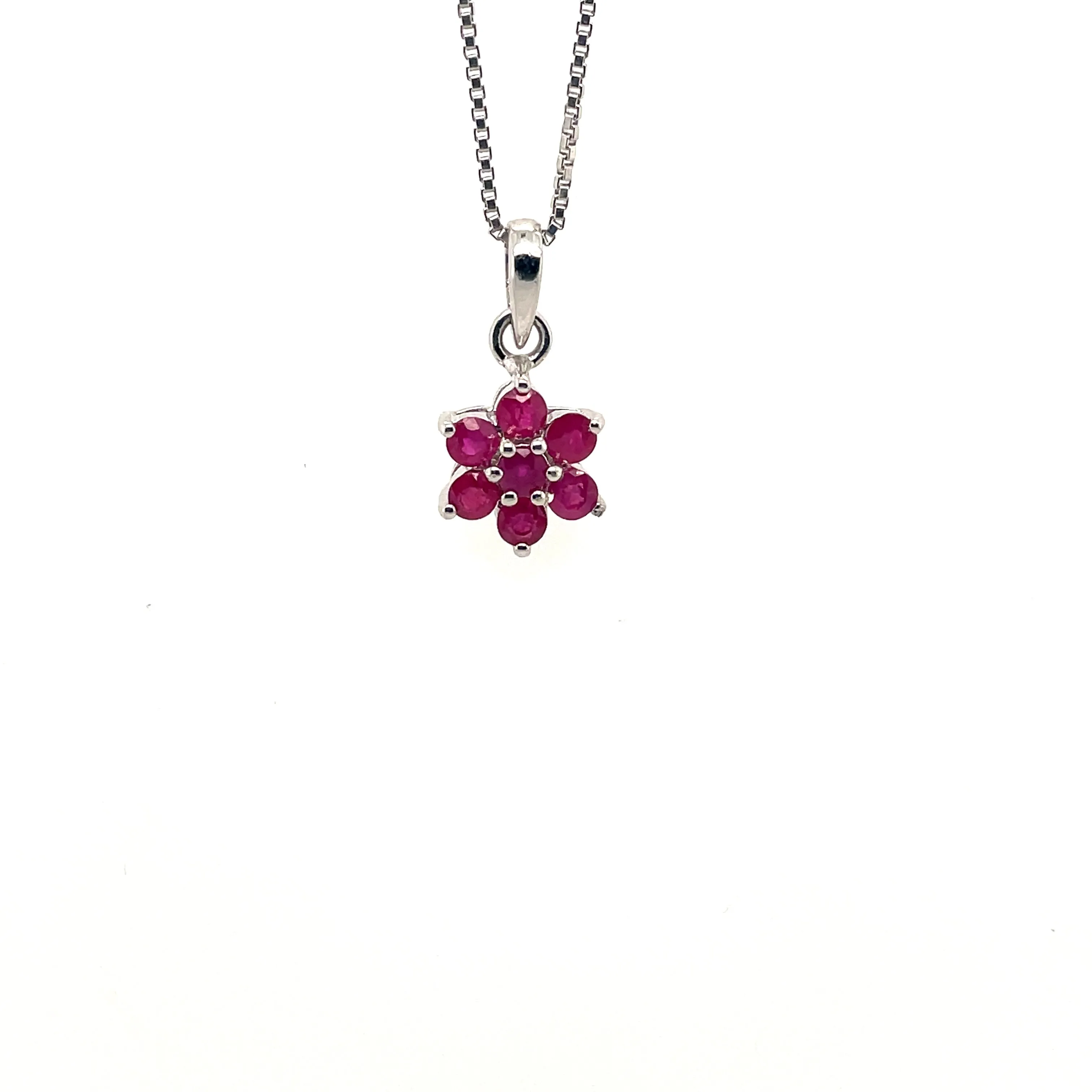 Sapphire Pendant  in .925 Sterling Silver - KSP 33860