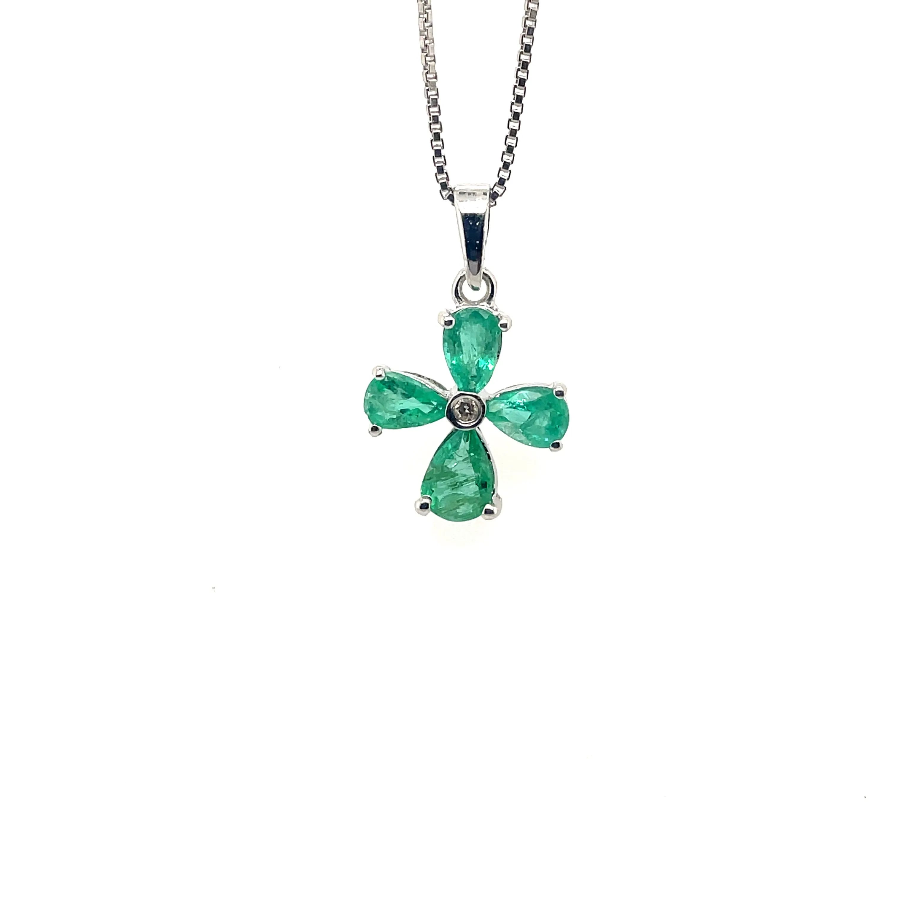 Sapphire Pendant  in .925 Sterling Silver - KSP 35513