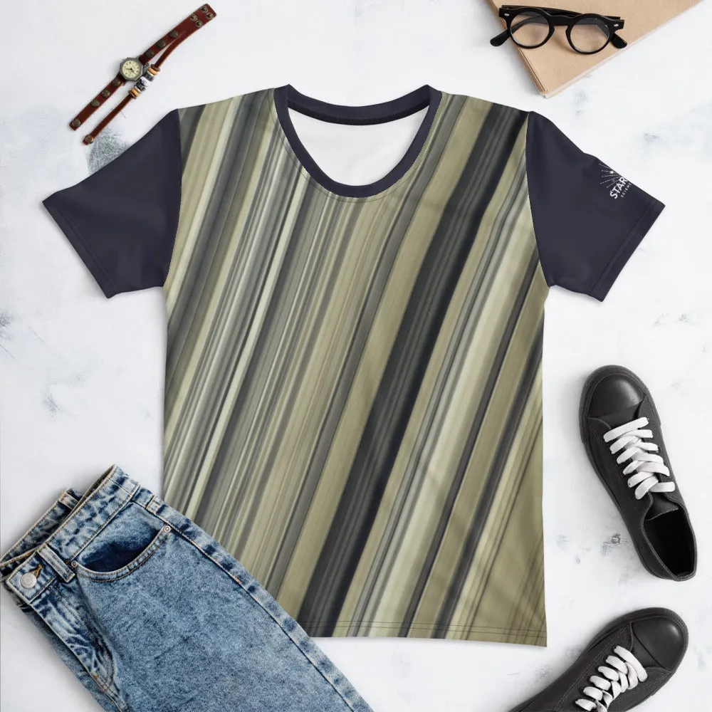Saturn's Rings Fitted T-Shirt