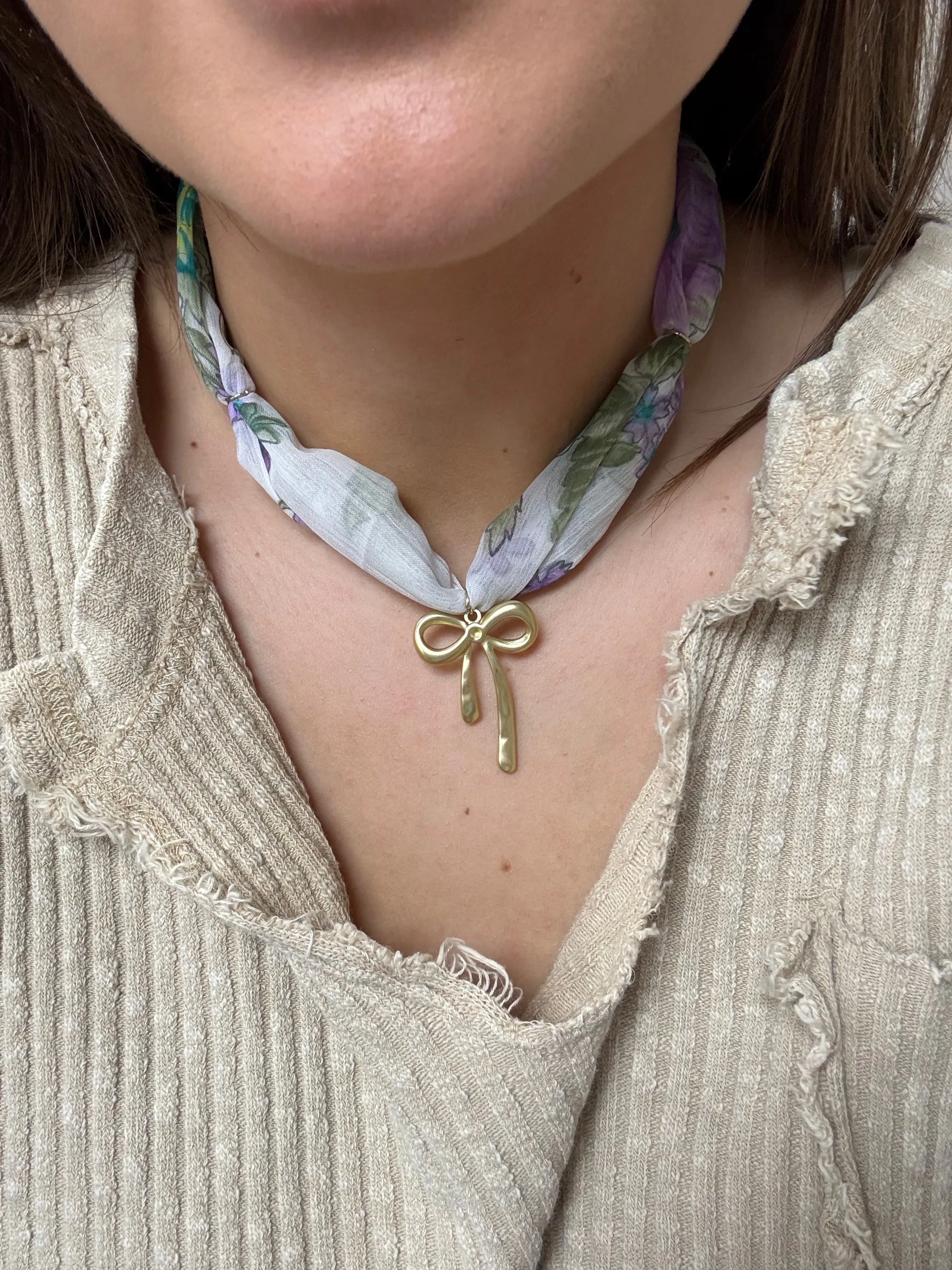 Scarf Charm Necklaces