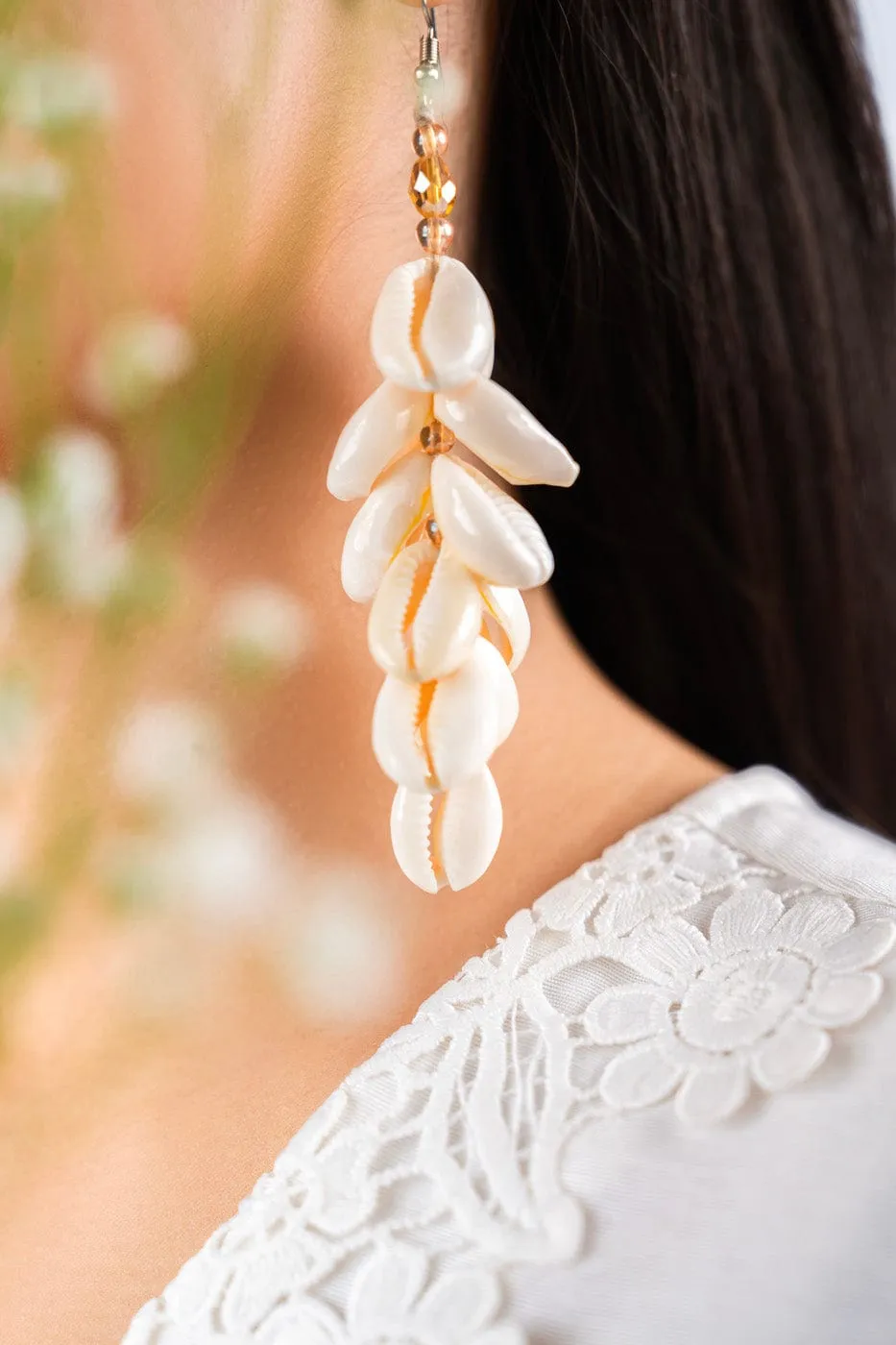Shell Drop Earrings