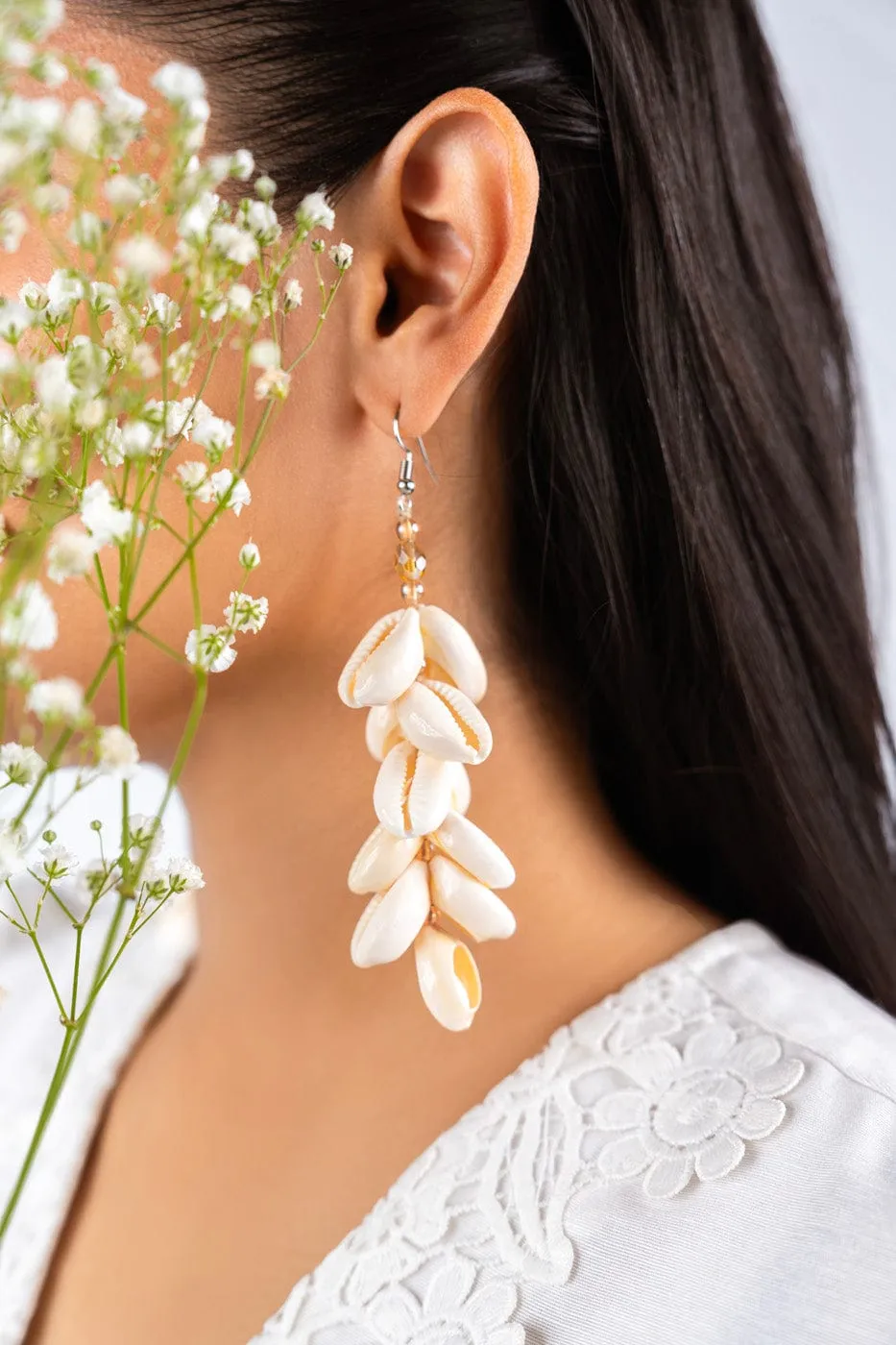 Shell Drop Earrings