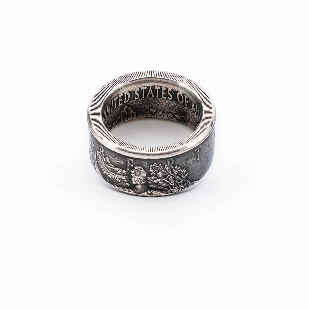 Silver Eagle Coin Ring