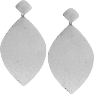 Silver Frost Marquise Drop earrings