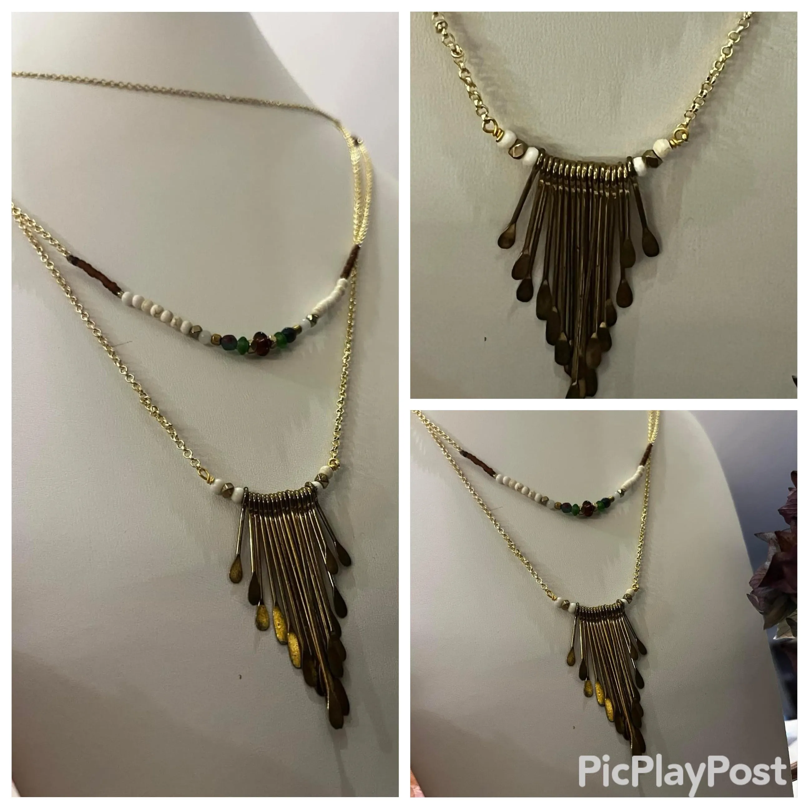 Single Handmade Nakamol Artisan Necklaces
