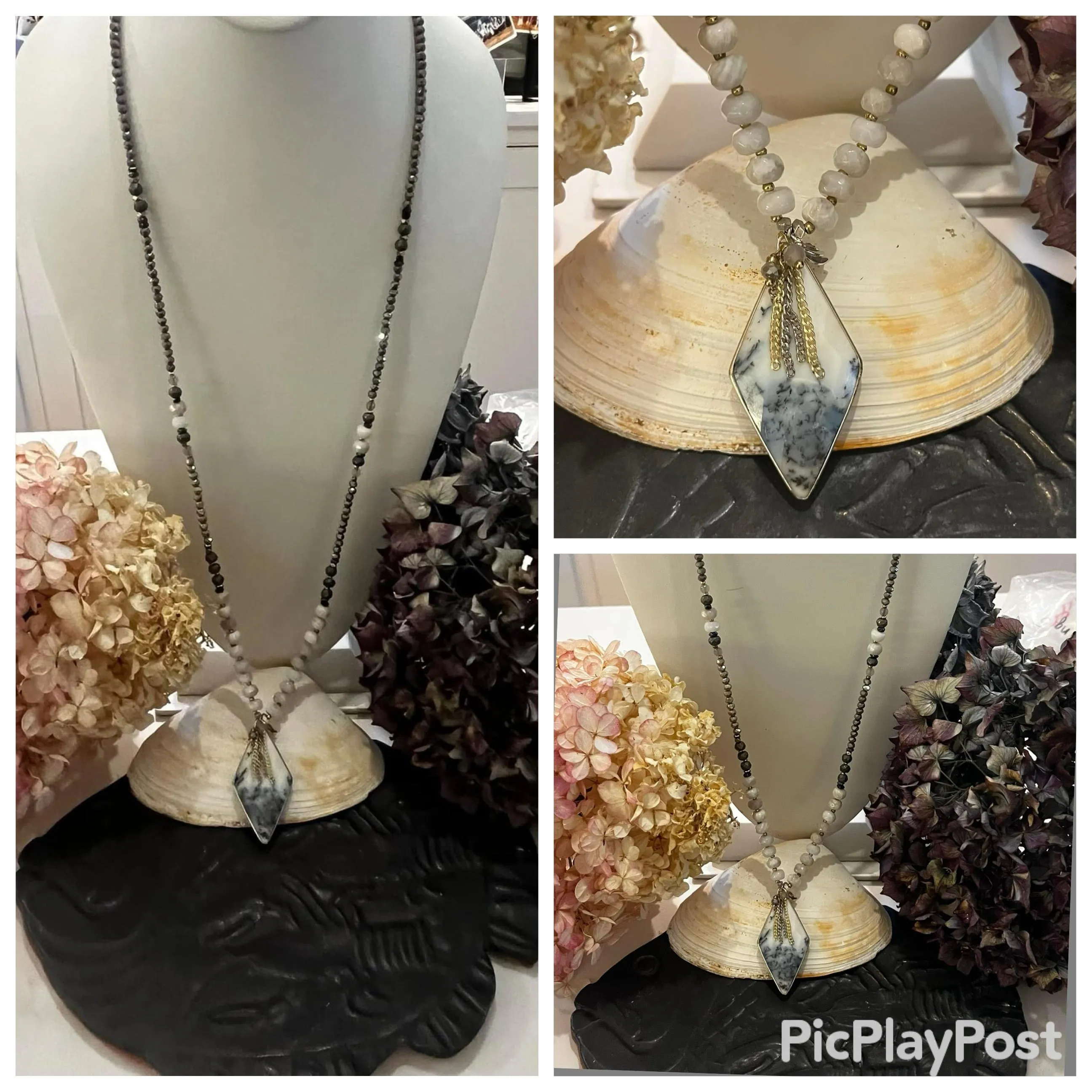 Single Handmade Nakamol Artisan Necklaces