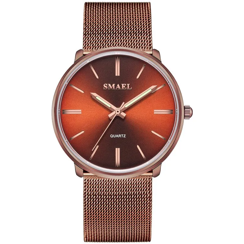 SMAEL Gold Watch Women Quartz Watches Ladies Steel Bracelet Dress Watches Womens Clock Female Gift Relogio Feminino Montre Femme