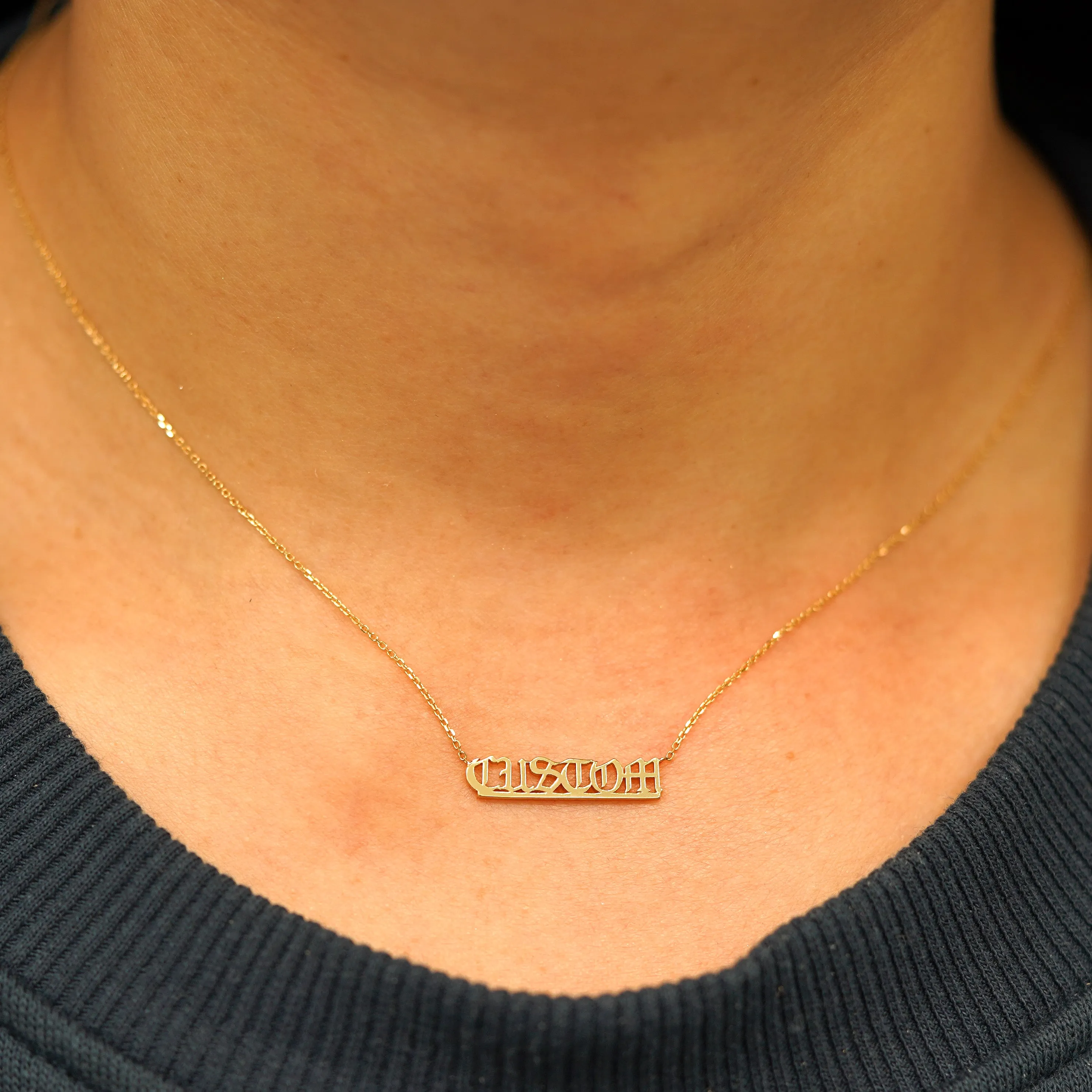Small Custom Nameplate