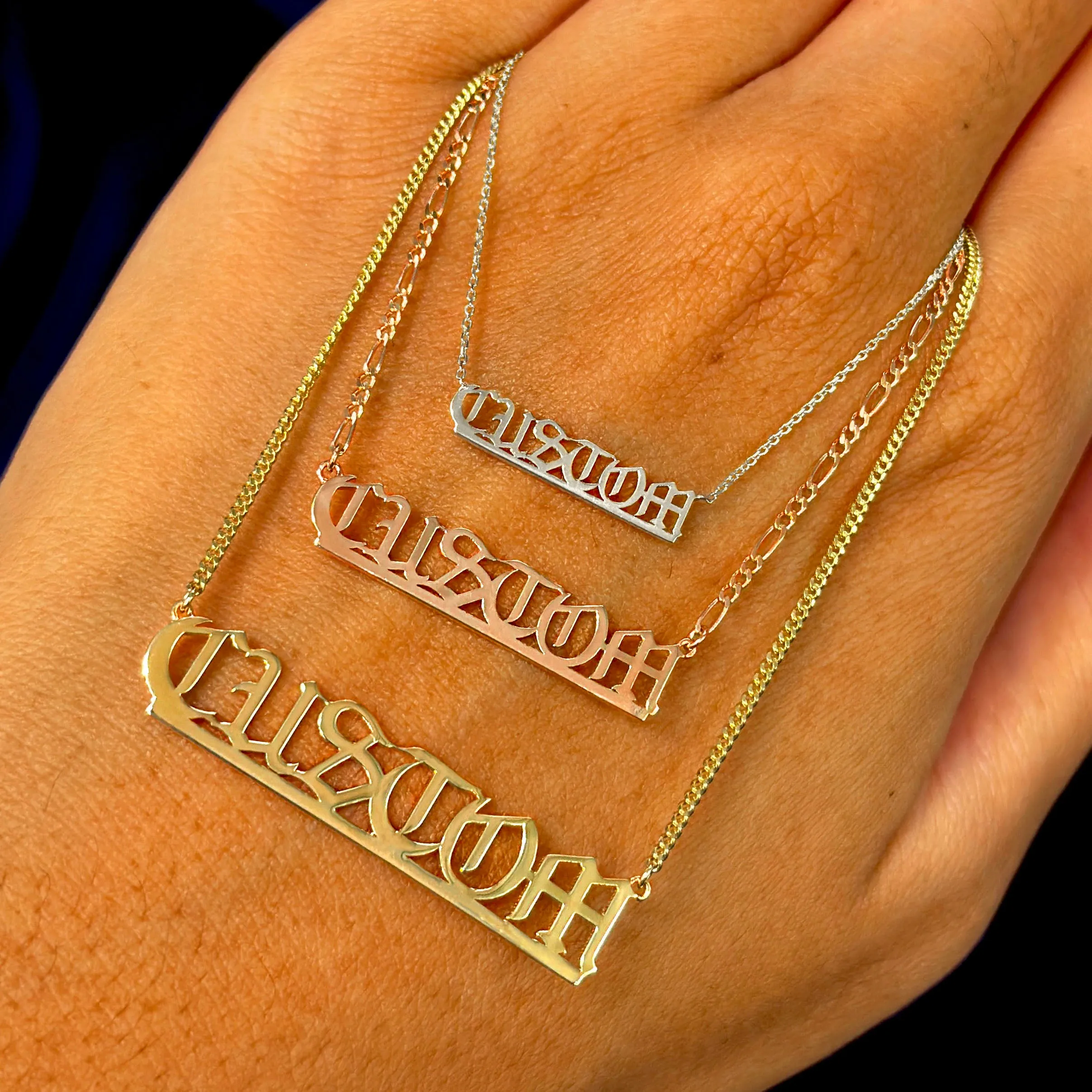 Small Custom Nameplate