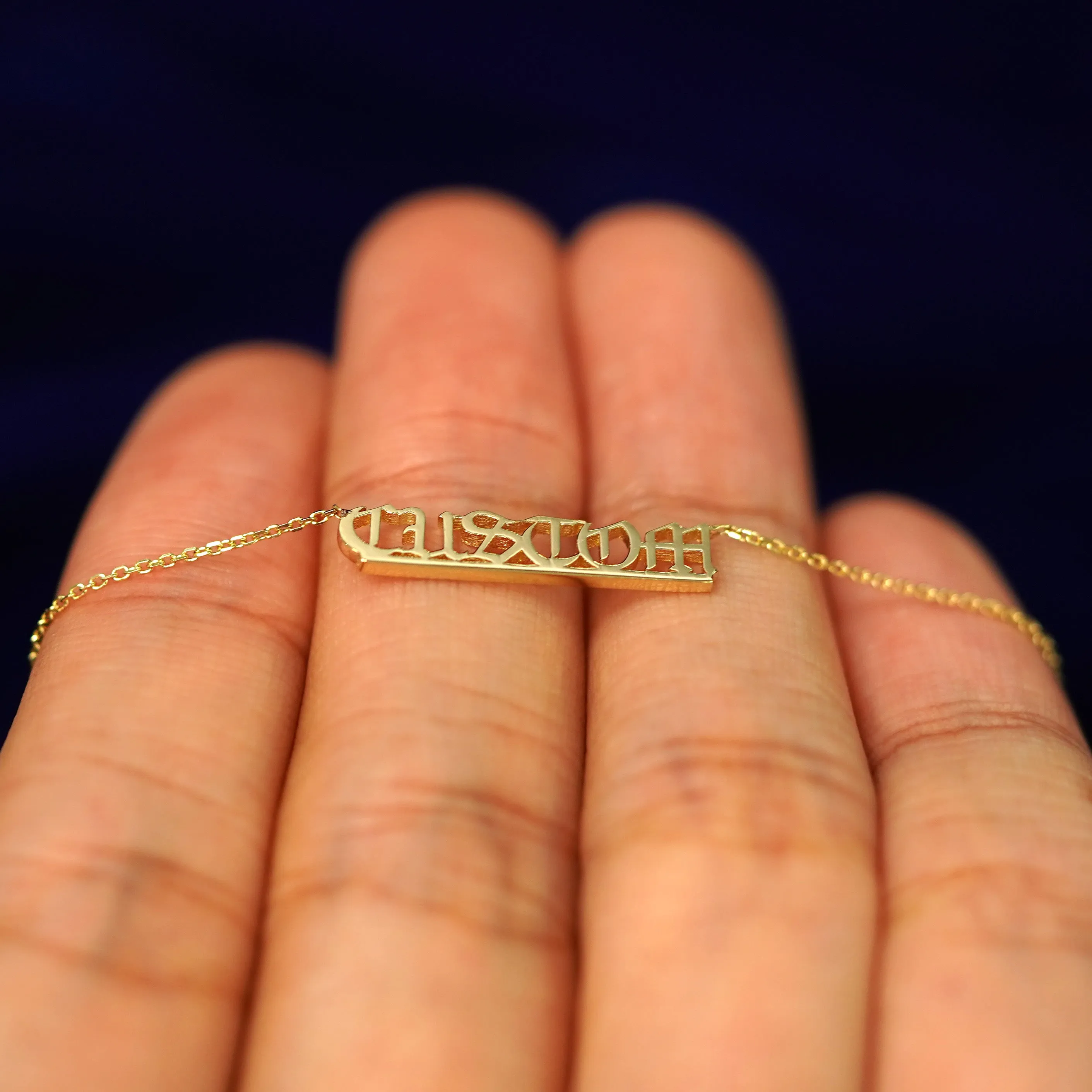Small Custom Nameplate