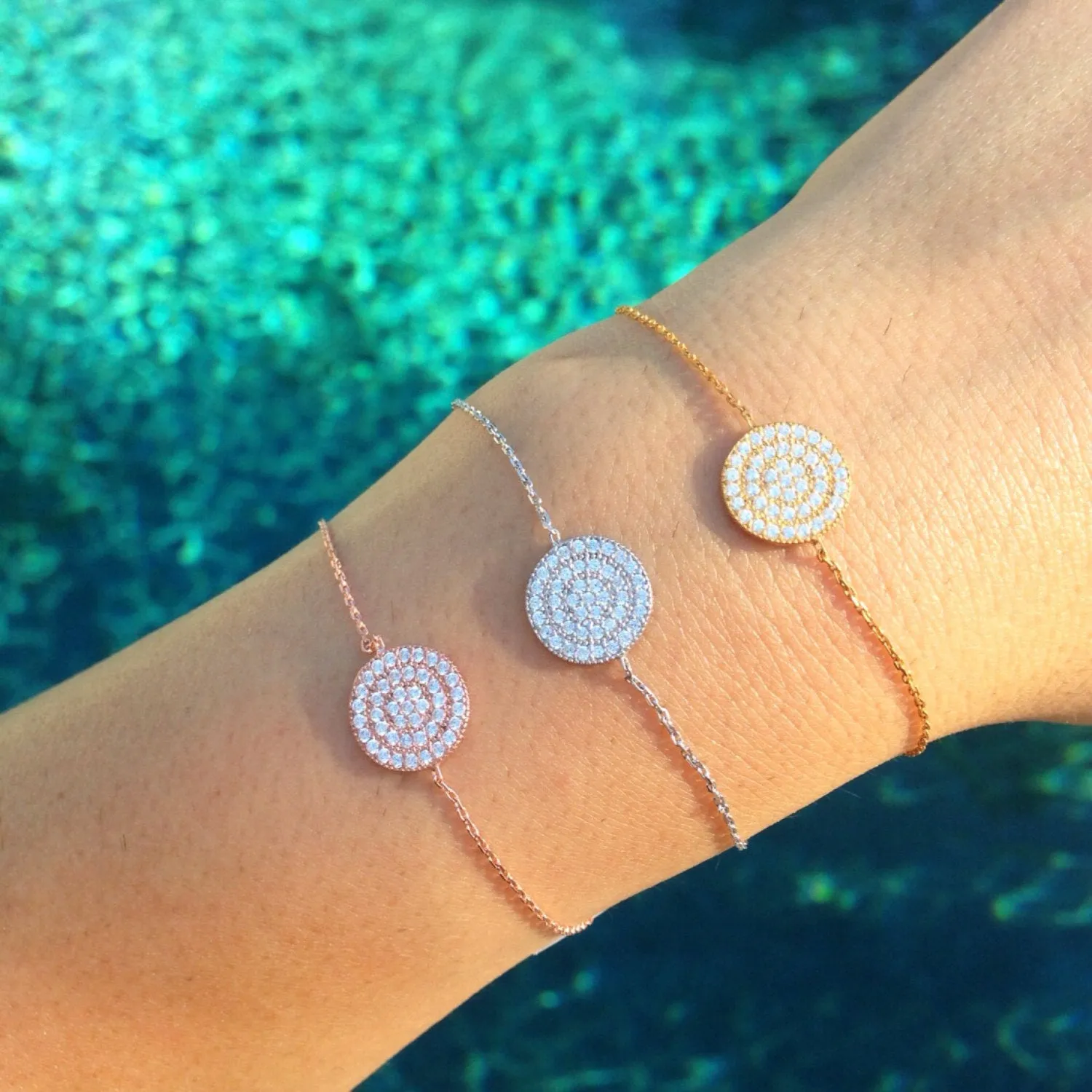 Small Disc Bracelet
