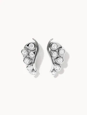 SNOWFLAKES Leaf earrings Classic