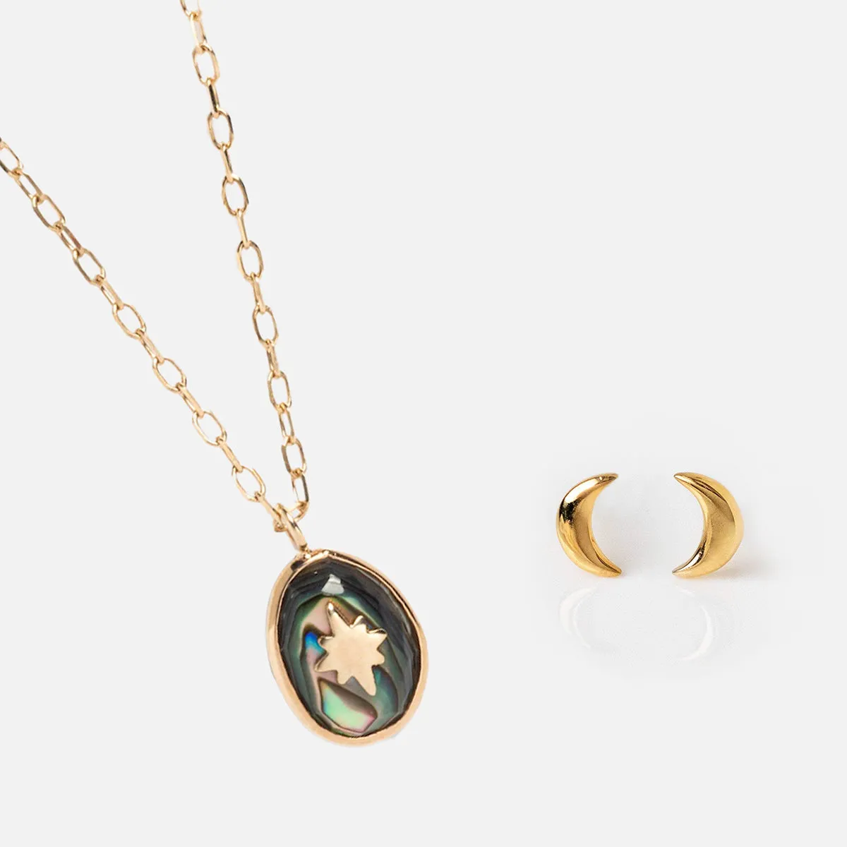 Solid Gold Moonlight Manifestation Gift Set